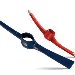 Pickaxe (with Chisel & Pointed End) & Kudali (Pack of 2)